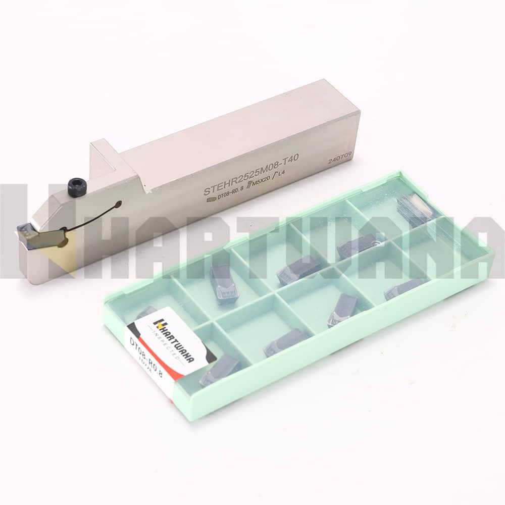 Grooving Inset Mm HARTWANA 10PCS 8mm Grooving Insert Grooving Tool Lathe Turning Tools ...