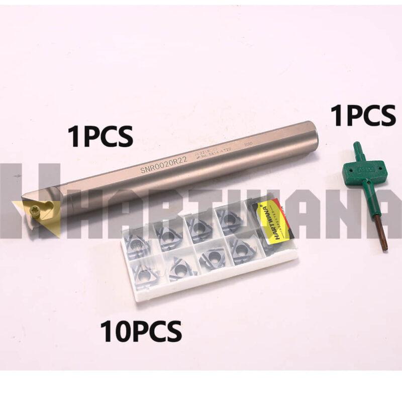Lathe Turning Tools Internal Threading Tool SNR0020R22 Indexable ...