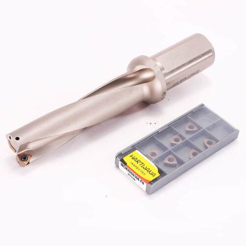 HARTWANA 28mm U Drill Indexable Carbide Drill Shank 32mm Drill Insert WCMX050308 10PCS