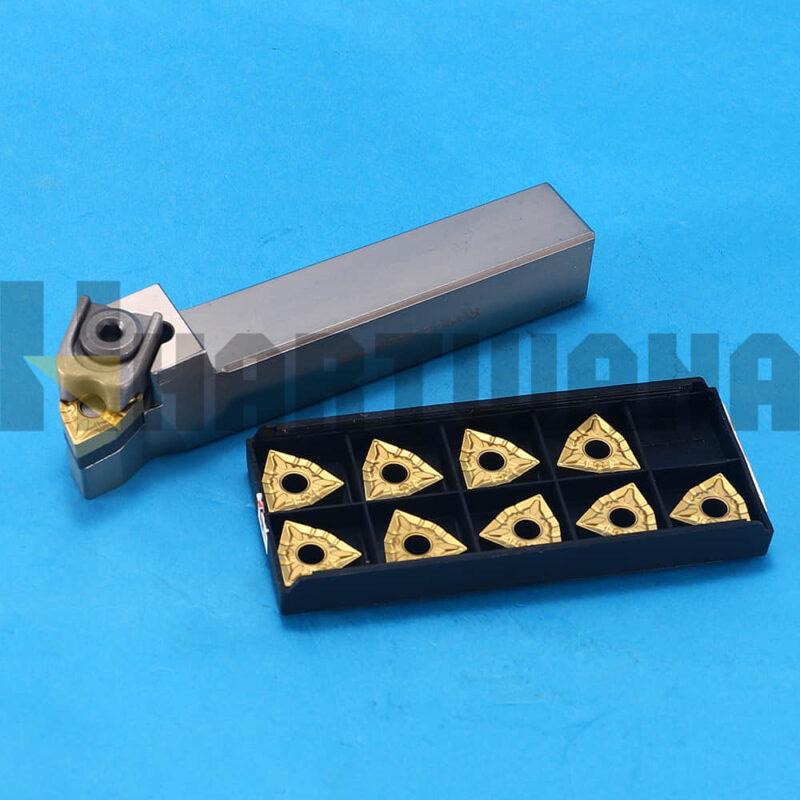 HARTWANA Lathe Cutting Tools CNC Tool Holder BWLNR2020K08 Germany Svart Carbide Insert