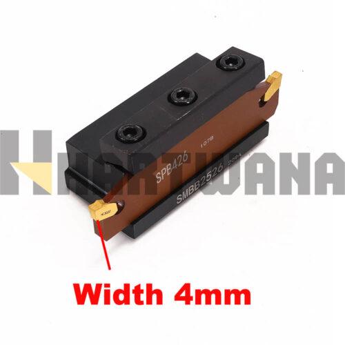 Lathe Cut off Tool​ KORLOY Carbide Inserts SP400 Grooving Tool Holder SPB426 SMBB2526