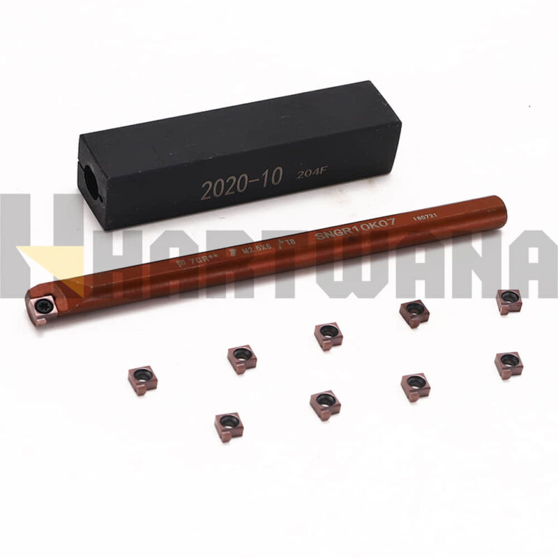 Metal Cutting Tools Internal Grooving Tool Turning Tool Holder SNGR10K07 Carbide Inserts 7GR200 10PCS