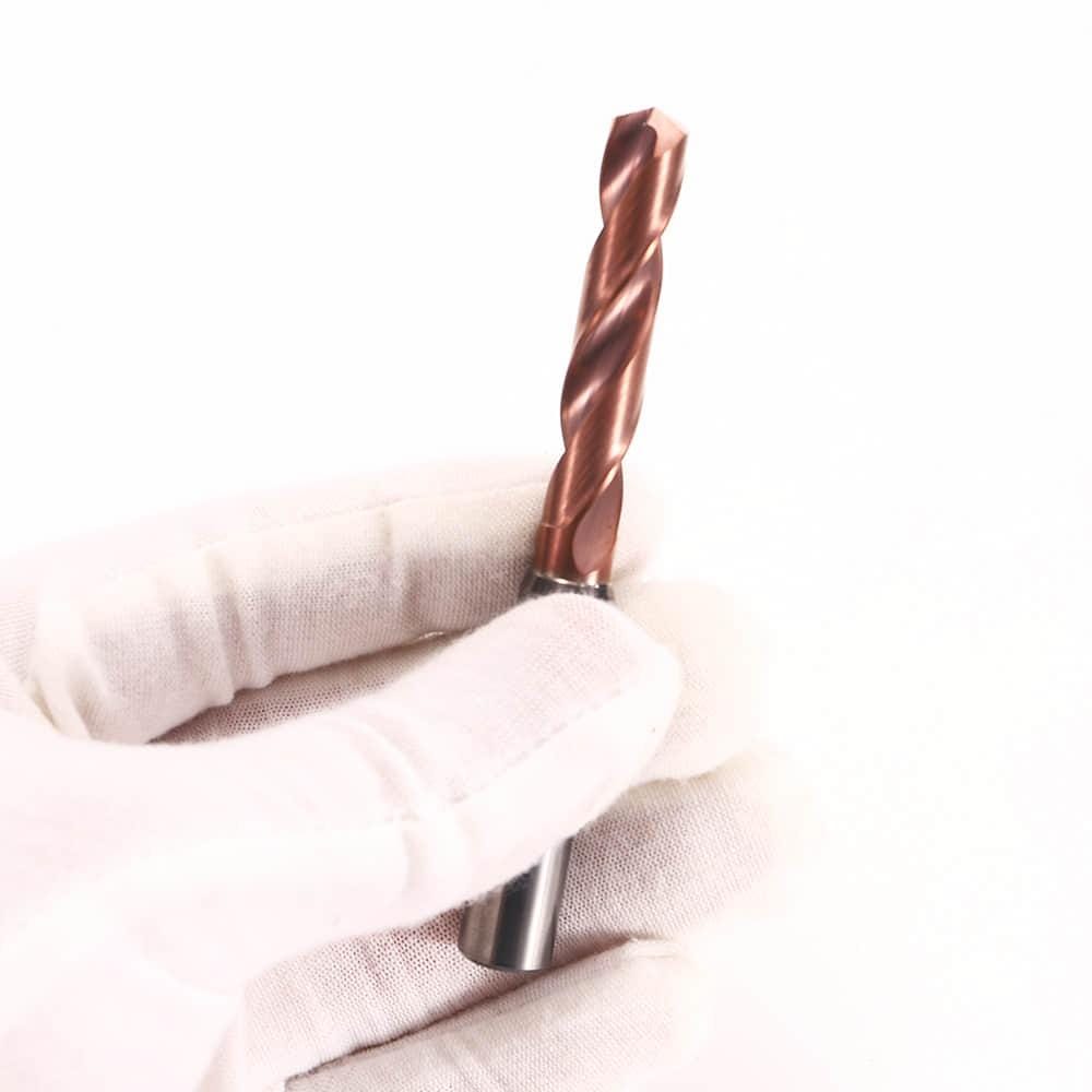 Solid Carbide Drill Bit 5.1mm Professional-Grade CNC Tools 2-Flute Straight Shank