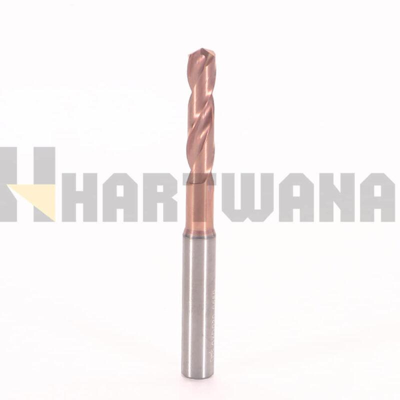 Solid Carbide Drill Bit 6.8mm Professional-Grade CNC Tools 2-Flute Straight Shank