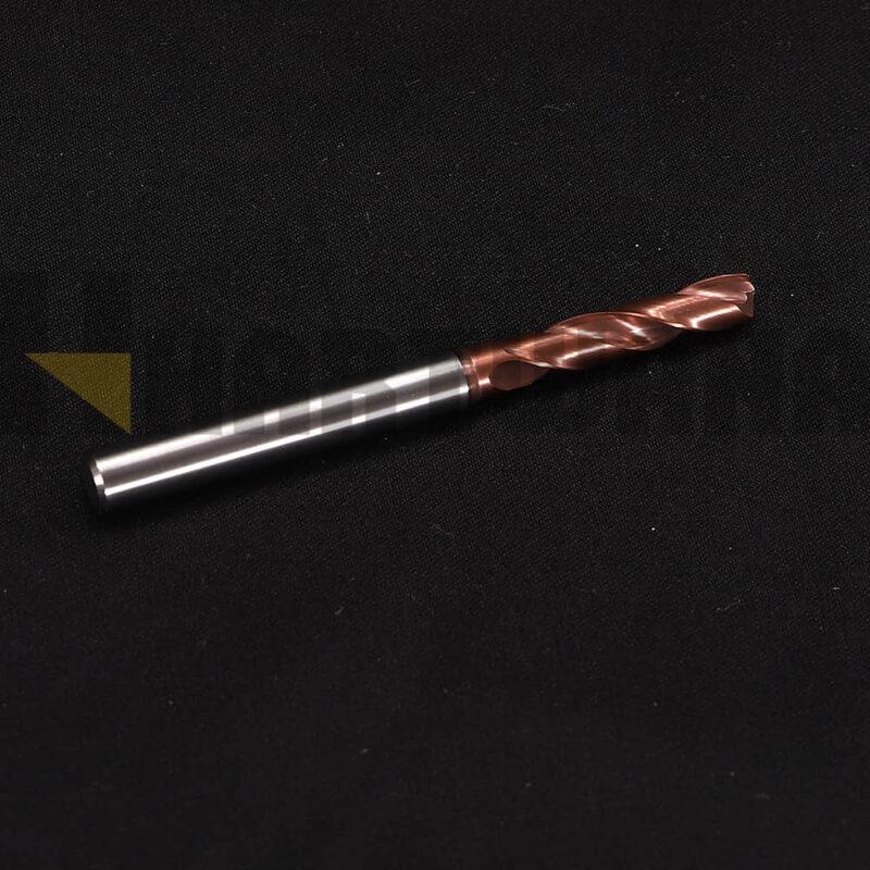 Solid Carbide Drill Bit 5.1mm Professional-Grade CNC Tools 2-Flute Straight Shank