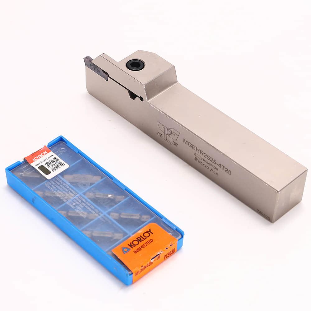 MGMN400-M 9030 KORLOY Grooving Inserts Lathe Grooving Tool Cut-Off