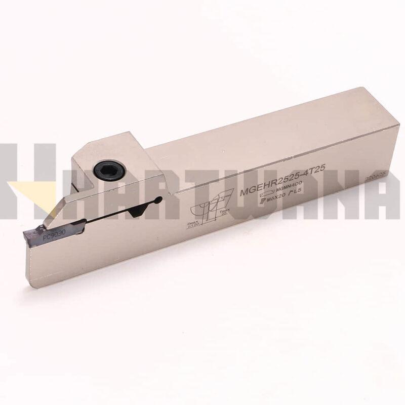MGMN400-M 9030 KORLOY Grooving Inserts Lathe Grooving Tool Cut-Off Holder MGERHR2525K-4T25