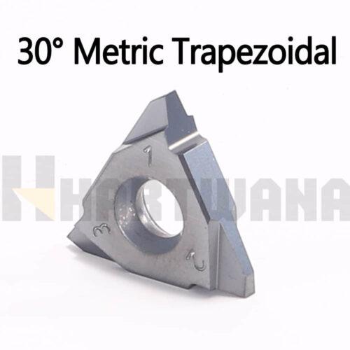 30 Degree Metric Trapezoidal Pitch 4.0 22VER4.0TR Vertical Indexable Lathe Threading Tool Holder 25mm