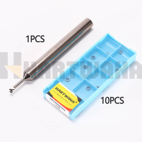 2.5mm-6mm Indexable Chamfer Milling Holder 12mm Internal and External Types Carbide Inserts SPGT030104