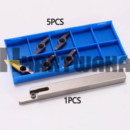 Lathe Threading Turning Holder CNC Swiss 12mm 60 degrees Indexable Threading Insert A60 0.3-1.5