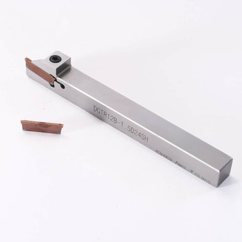 Swiss Lathe Mini Holder 12X12mm Indexable Carbide Grooving Cut-Off Insert 1.5mm DGN150