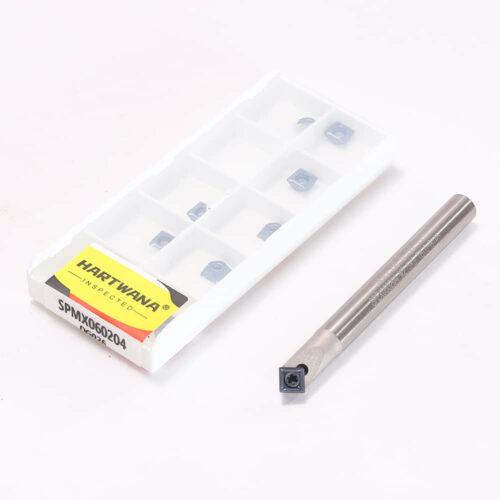 45 Degree Indexable chamfering Drill Center Drill Holder 8mm Indexable Carbide Inserts 10PCS