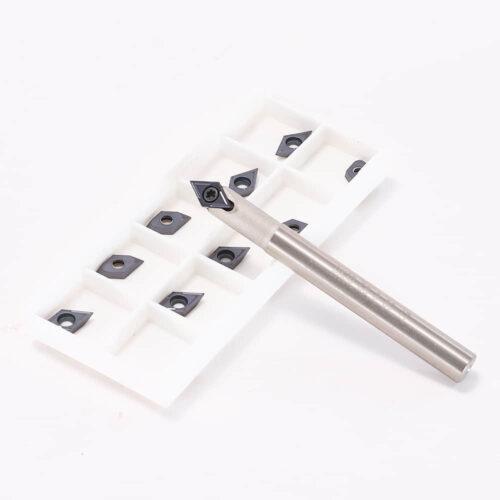 30 Degree Indexable Chamfering Drill Center Drill Holder 8mm Carbide Inserts DC07