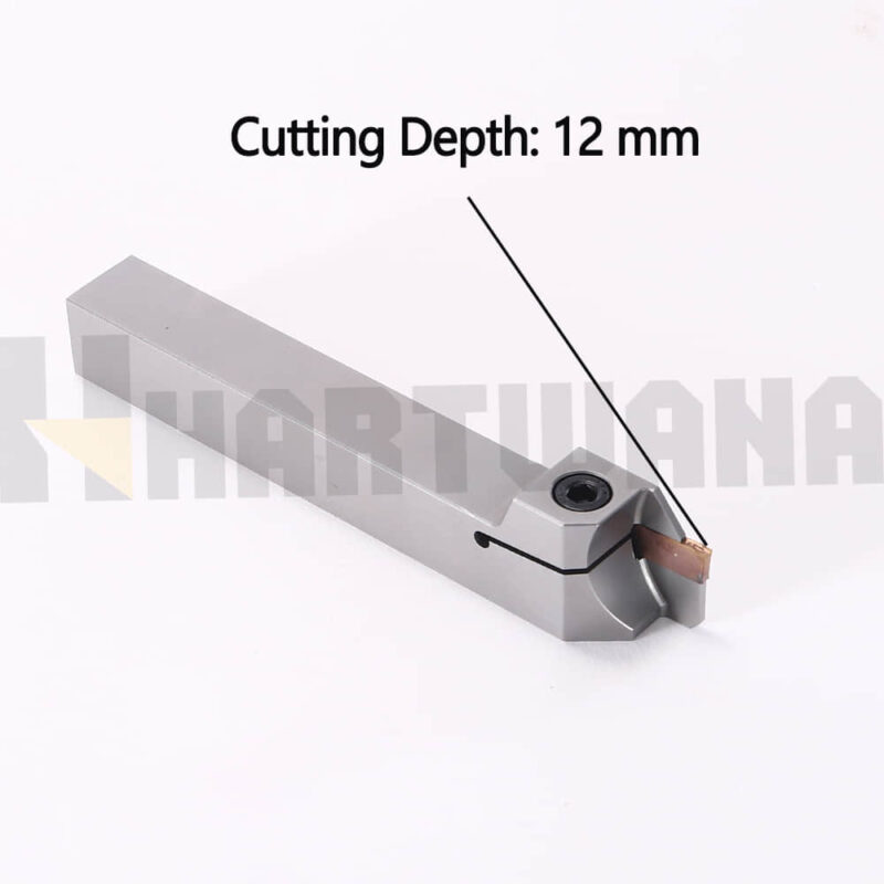 Lathe Grooving Cut-Off Parting Tool Holder 16X16mm Indexable Carbide DGN200 2mm