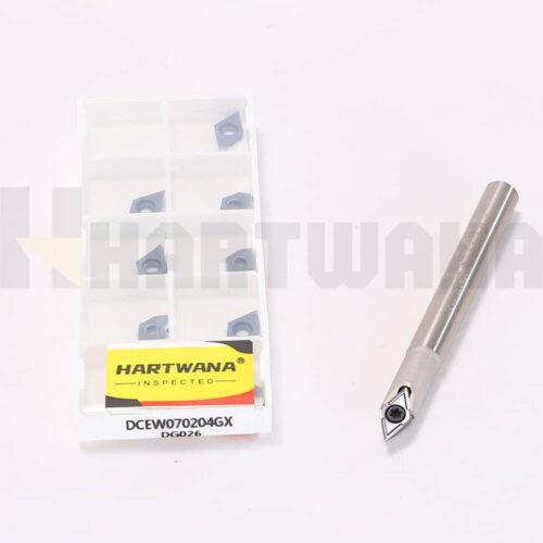 30 Degree Indexable Chamfering Drill Center Drill Holder 8mm Carbide Inserts DC07