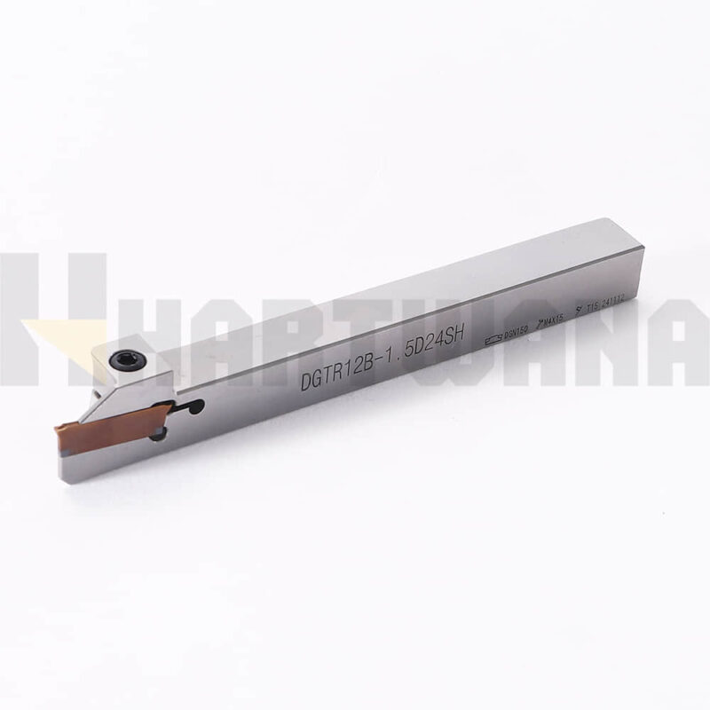 Swiss Lathe Mini Holder 12X12mm Indexable Carbide Grooving Cut-Off Insert 1.5mm DGN150