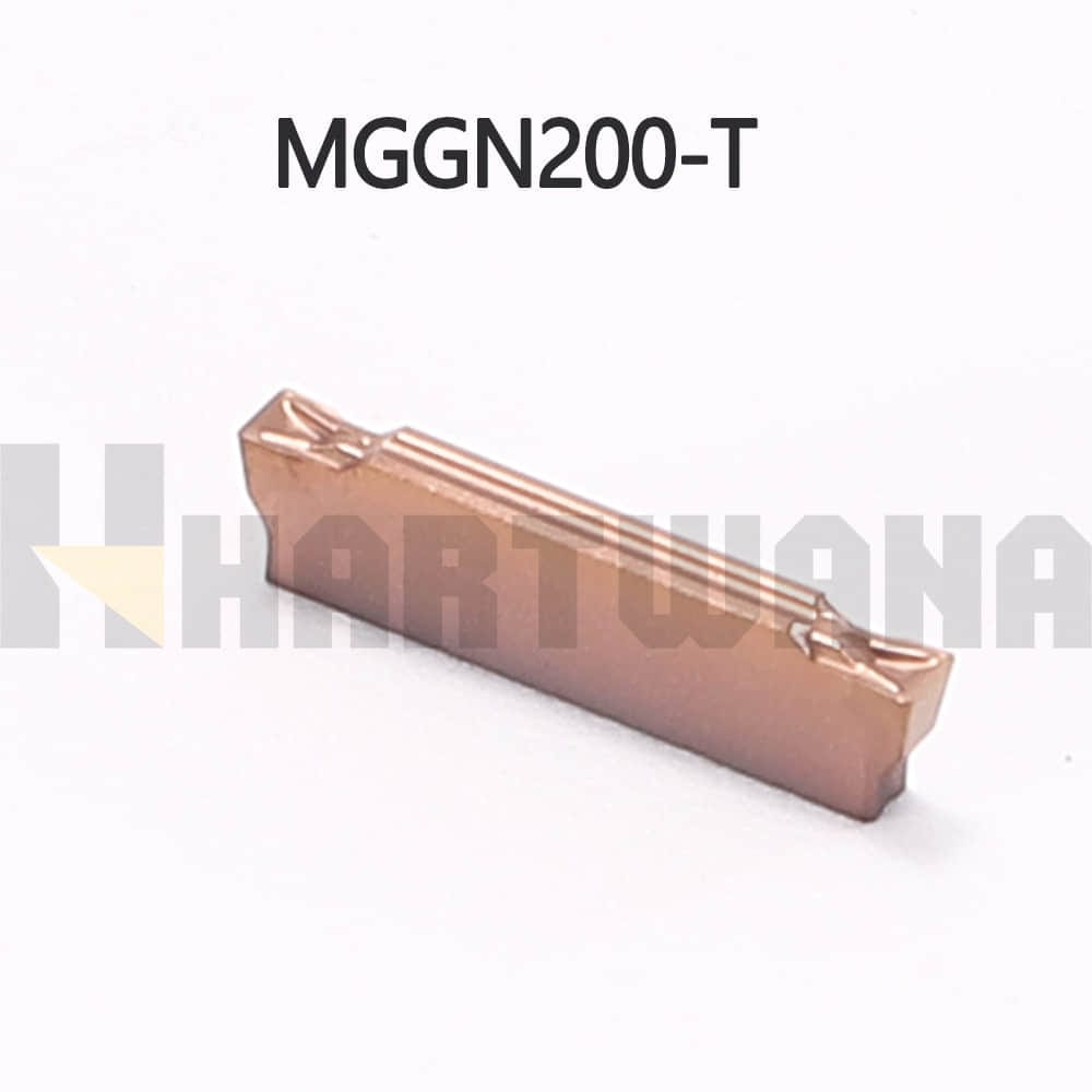 HARTWANA MGEHR1616-2 Lathe Grooving Turning Tool Holder Ground Carbide Insert MGGN200-T 2PCS