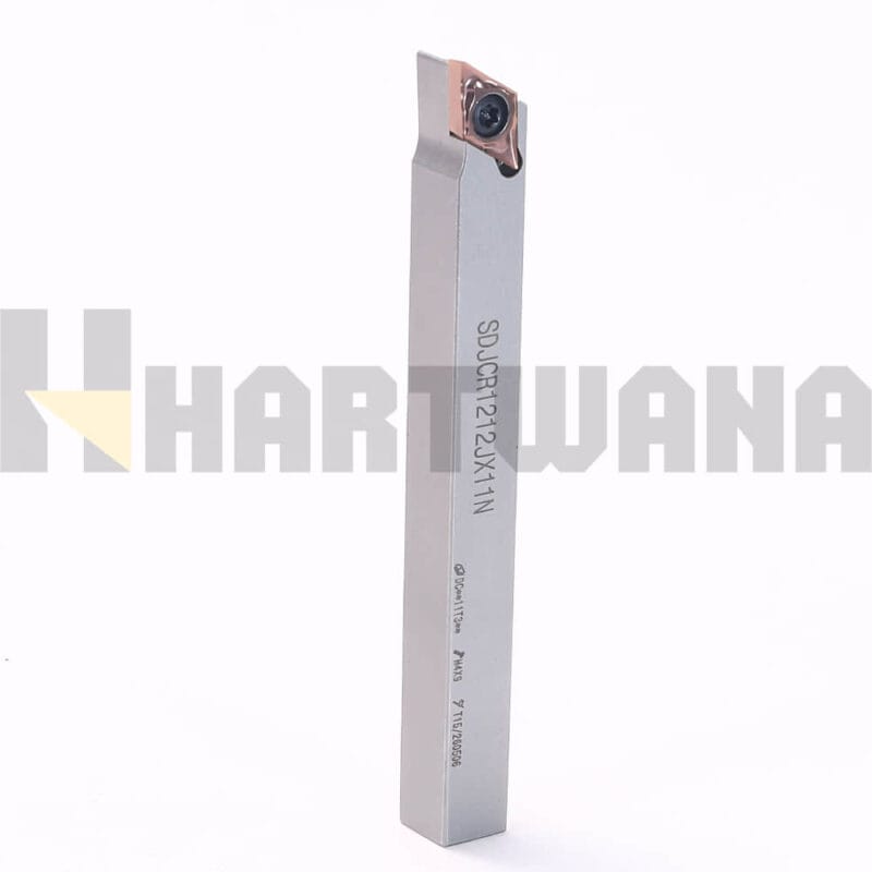 DCGT11T304-CL Carbide Insert Ground External Indexable Lathe Turning Tool Holder SDJCR1212X11 for Small Parts