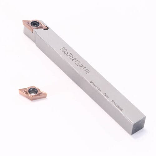 DCGT11T304-CL Carbide Insert Ground External Indexable Lathe Turning Tool Holder SDJCR1212X11 for Small Parts