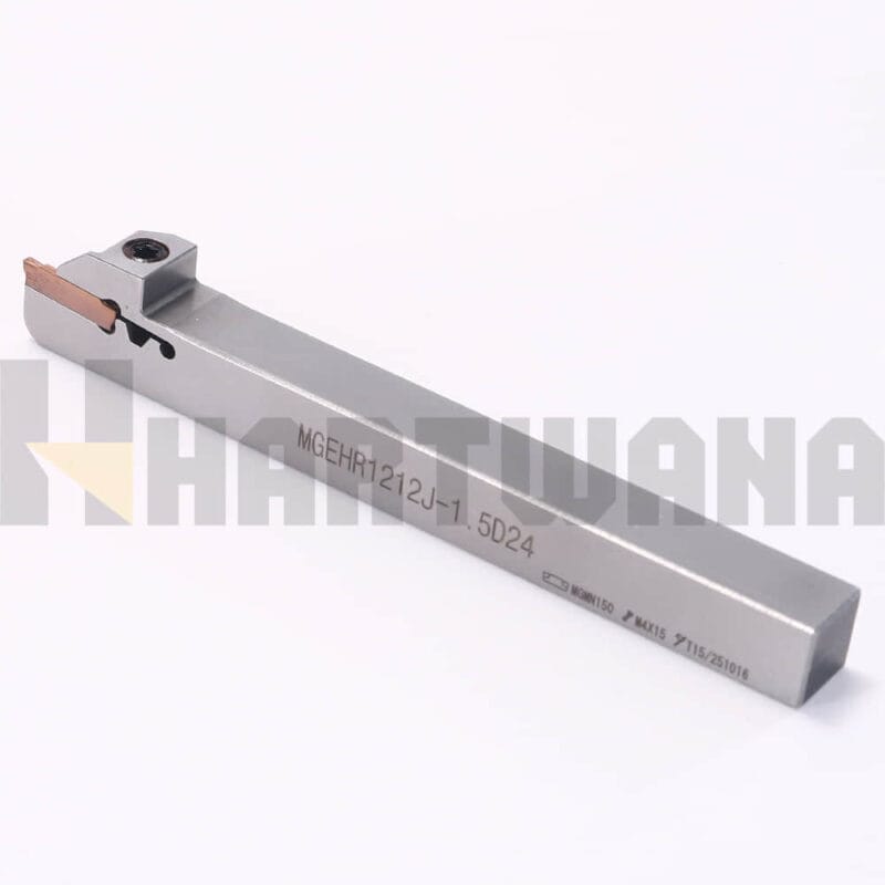 HARTWANA Swiss Lathe Cut-Off Grooving Holder MGEHR1212-1.5 Ground Indexable Carbide Insert MGGN150 for Small Parts