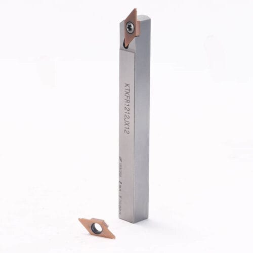 Indexable Grooving Cut-Off Insert TKF12R100-S Premium 1mm Swiss Lathe Mini Holder Turning Holder KTKFR1212JX-12