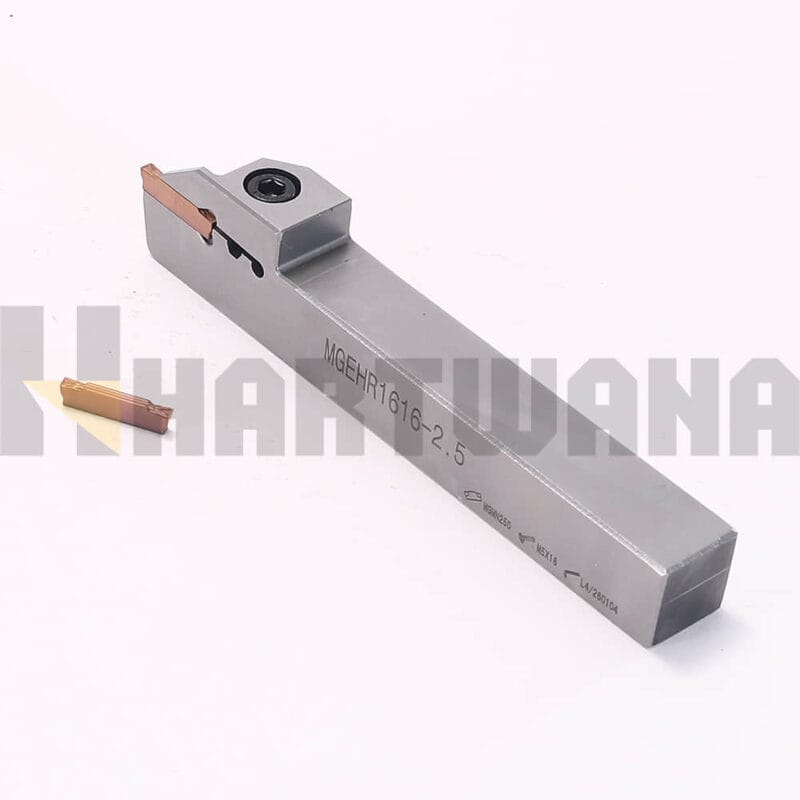 MGGN250-T Ground Indexable Carbide Insert Lathe Cut-Off Grooving Turning Tool Holder MGEHR1616-2.5