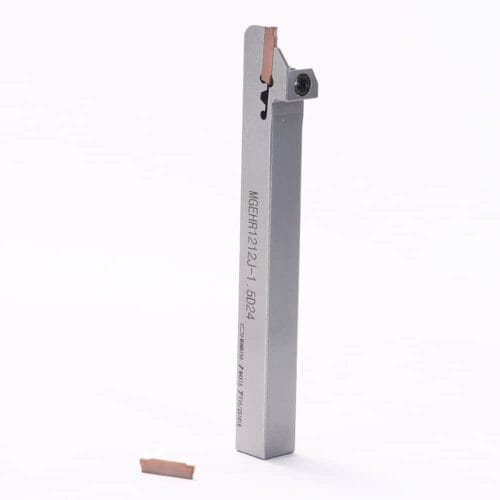 HARTWANA Swiss Lathe Cut-Off Grooving Holder MGEHR1212-1.5 Ground Indexable Carbide Insert MGGN150 for Small Parts