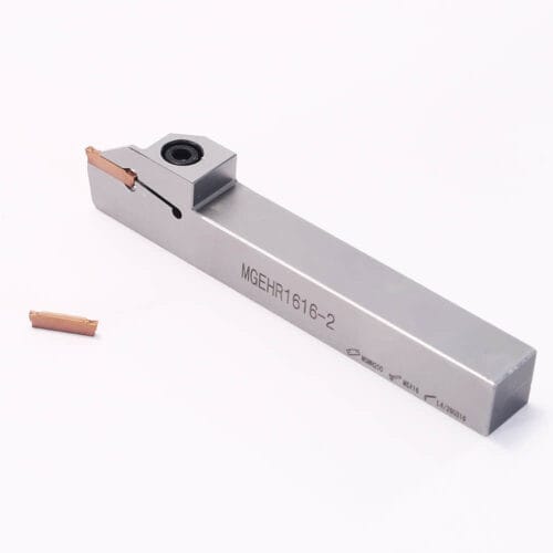 HARTWANA MGEHR1616-2 Lathe Grooving Turning Tool Holder Ground Carbide Insert MGGN200-T 2PCS
