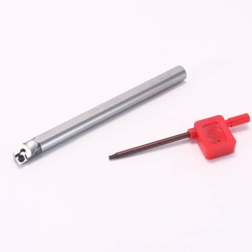 Indexable Lathe Internal Boring Bar H10K-SCLCR06 HSS Anti-Vibration Tool Holder for CCMT0602 Inserts