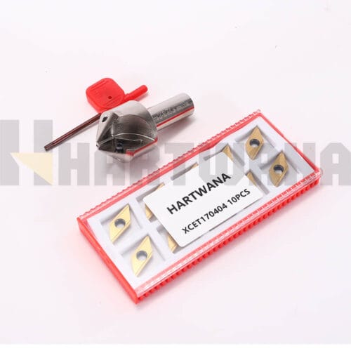 45 Degree Chamfering Milling 2 Flute 5mm-27mm With Indexable Carbide Inserts 10P