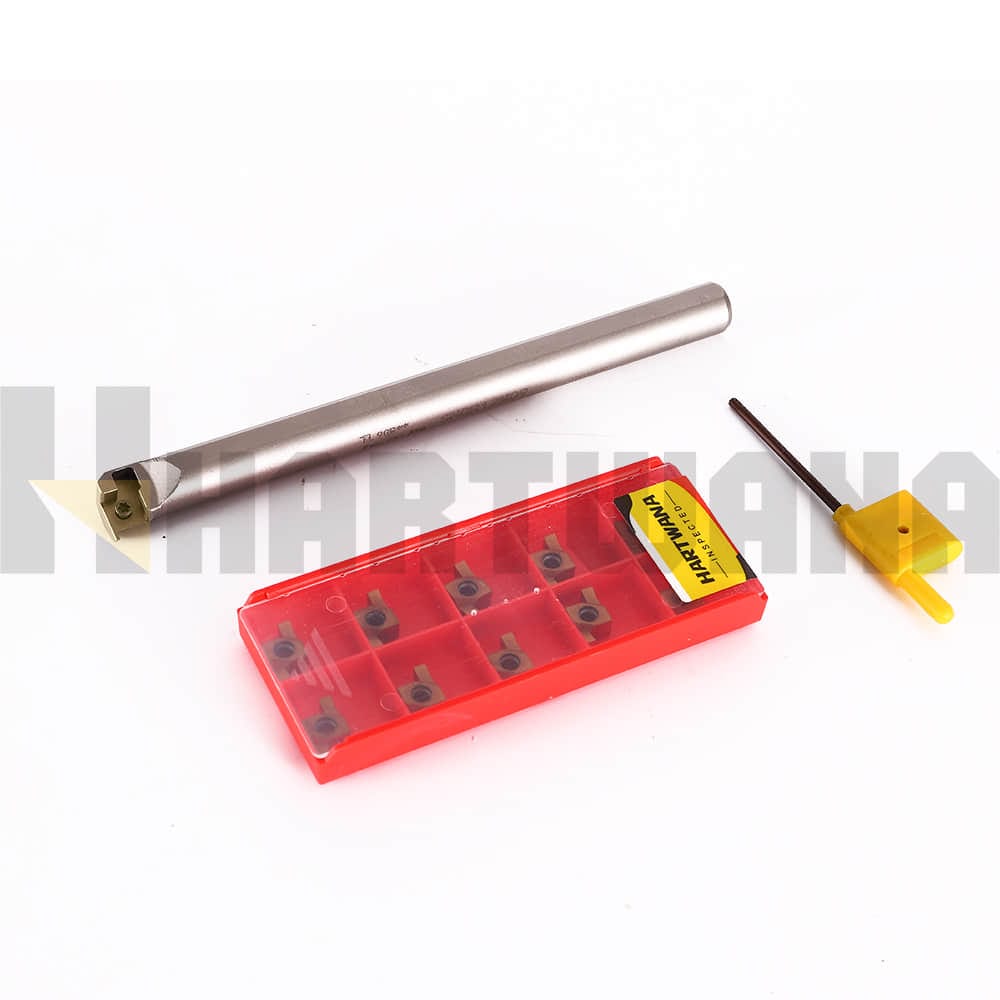 Lathe Internal Grooving Boring Bar SNGR12M09 Indexable Grooving Inserts 9GN250 Width 2.5 mm 10PCS