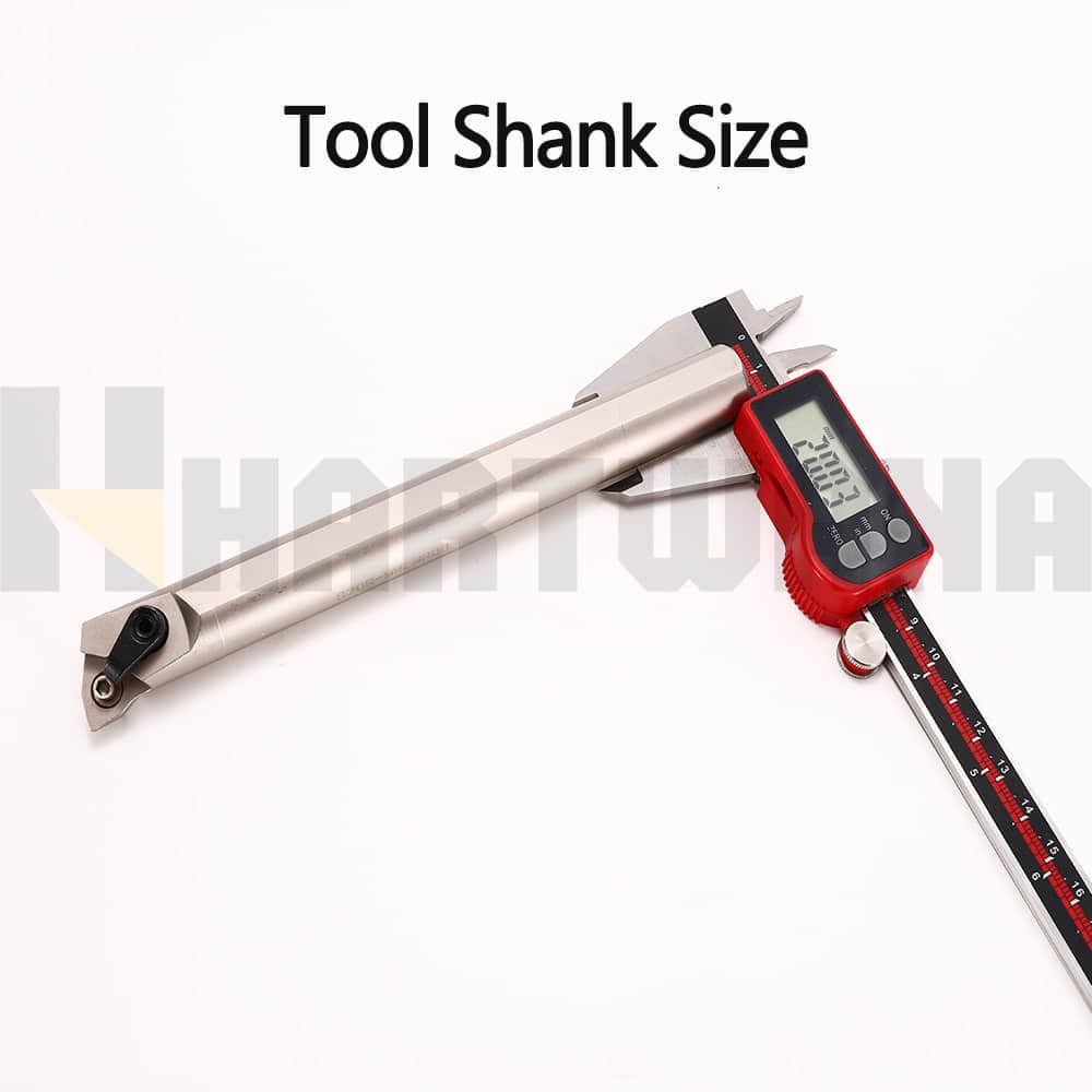Lathe Indexable Boring Bar Holder S20R-MWLNR08 with Carbide Insert WNMG080404FH 10PCS