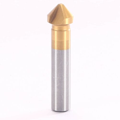 45 Degree Chamfering Drill HSS Cobalt-Containing Straight Shank 10mm