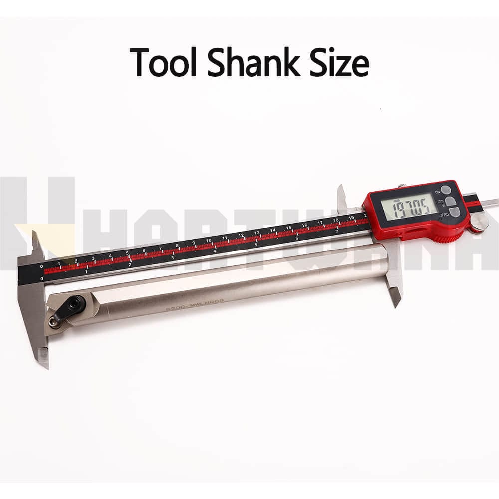 Lathe Indexable Boring Bar Holder S20R-MWLNR08 with Carbide Insert WNMG080404FH 10PCS