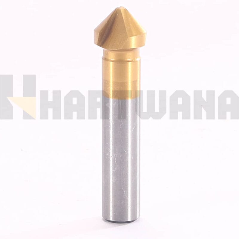 45 Degree Chamfering Drill HSS Cobalt-Containing Straight Shank 10mm