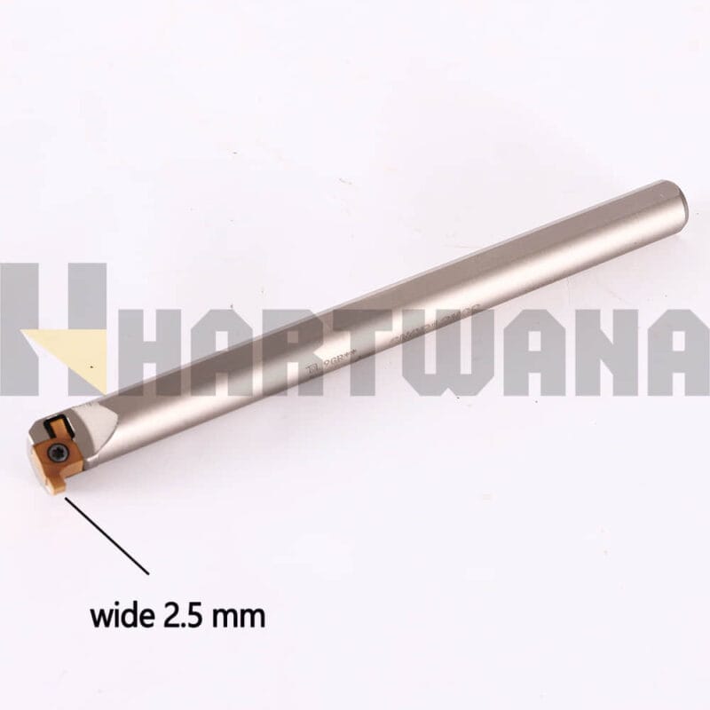 Lathe Internal Grooving Boring Bar SNGR12M09 Indexable Grooving Inserts 9GN250 Width 2.5 mm 10PCS