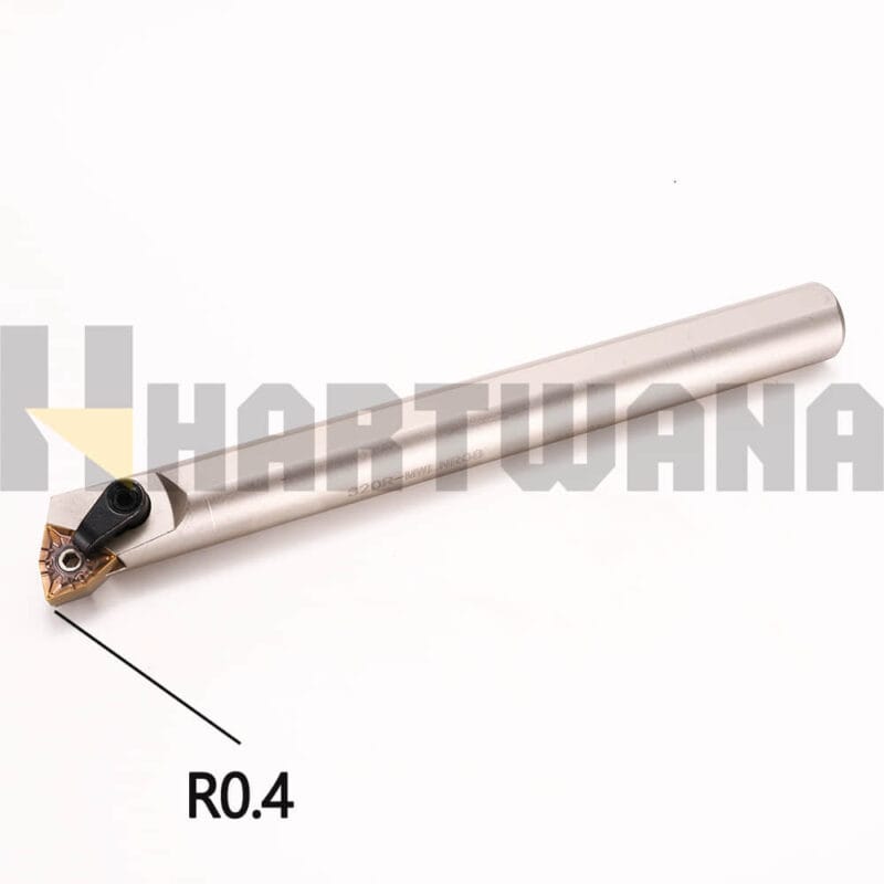 Lathe Indexable Boring Bar Holder S20R-MWLNR08 with Carbide Insert WNMG080404FH 10PCS