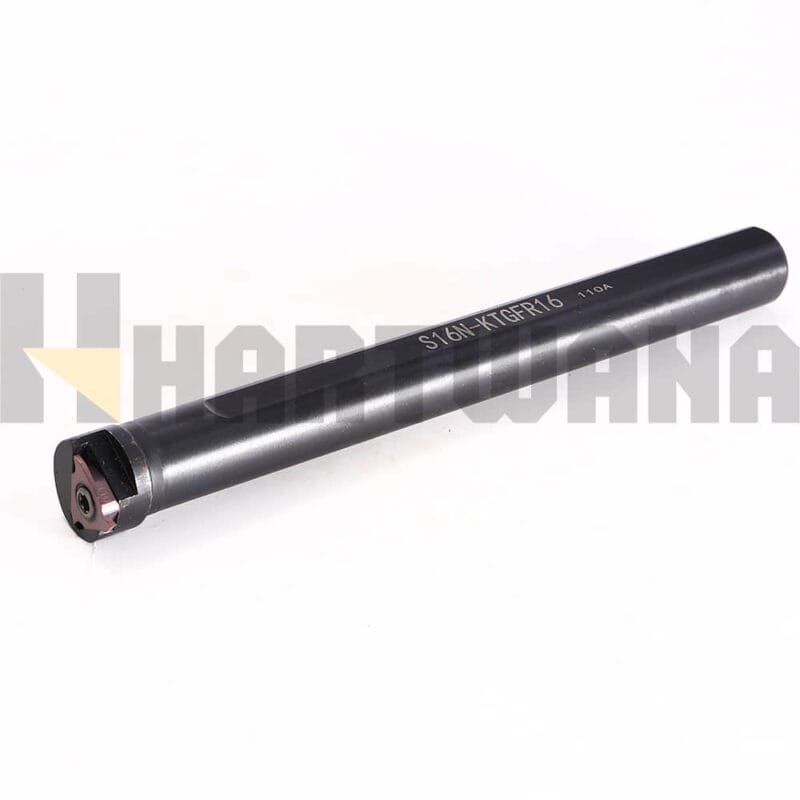 HARTWANA Lathe Internal Grooving Boring Bar S16N-KTGFR16 Holder Width 1.1mm Snap Ring Grooving Insert 3 Flutes TGF32L110 10PCS