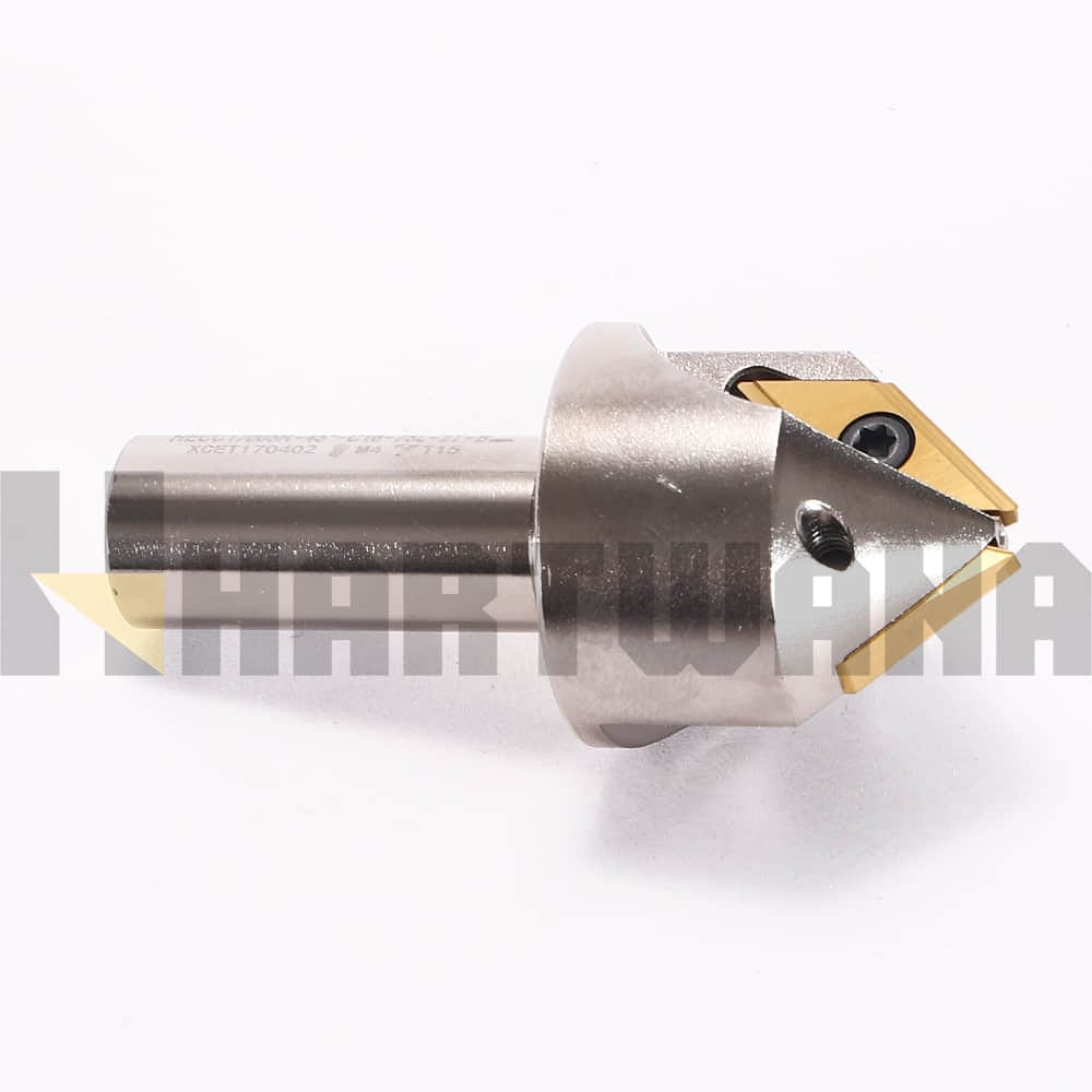 45 Degree Chamfering Milling 2 Flute 5mm-27mm With Indexable Carbide Inserts 10P