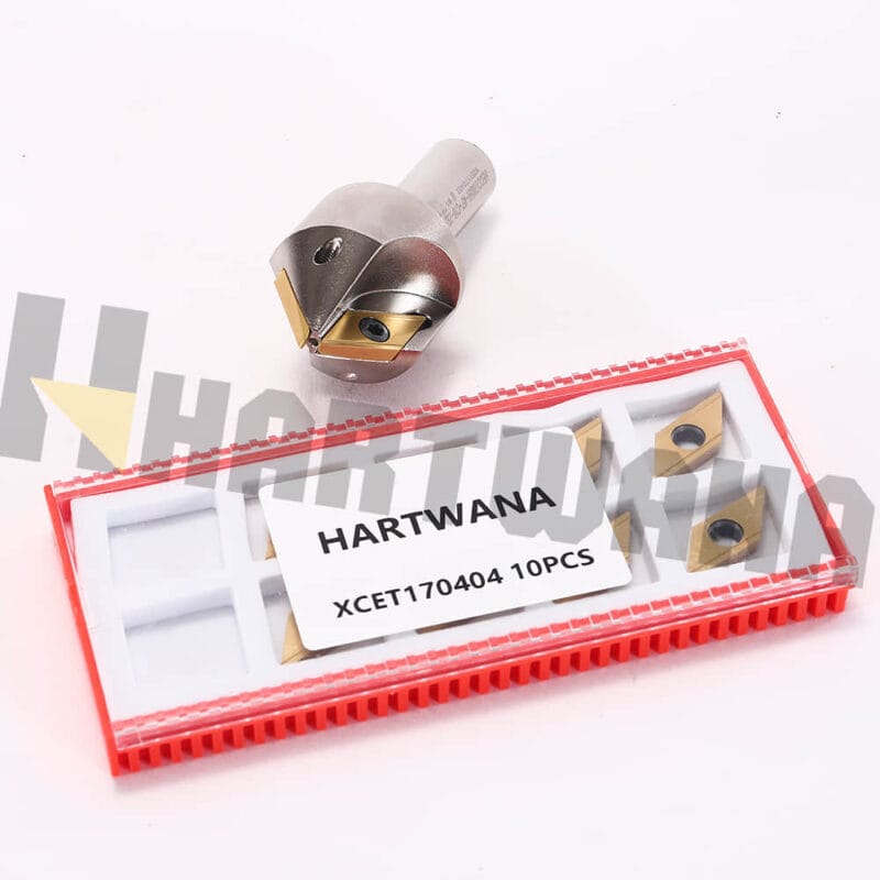 45 Degree Chamfering Milling 2 Flute 5mm-27mm With Indexable Carbide Inserts 10P