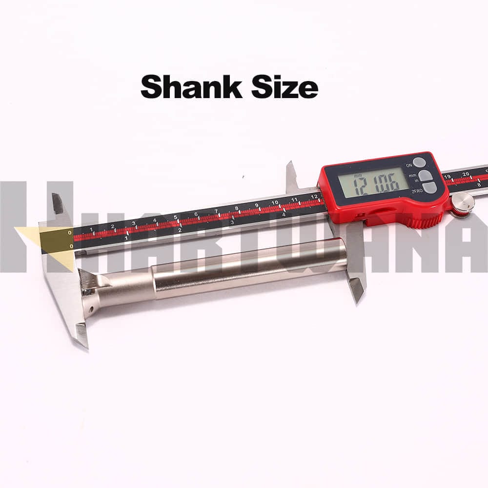 Dovetail Milling Cutter 25mm 60 Degree 16mm Holder 2 Flutes Indexable Milling Cutter with DCMT070204 Inserts