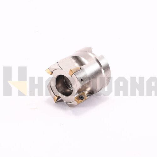40mm Indexable Face Mill Cutter 4 Flute 90 Degree Square Shoulder Holder with 10PCS APMT1135 Carbide Inserts