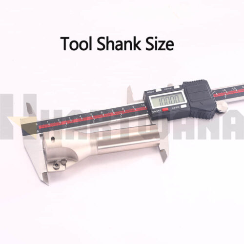 HARTWANA Indexable Face Shell Mill 90 Degree 20mm Holder 40mm 3 Flute Milling Inserts APMT1604PDER-M2 HRC55-60
