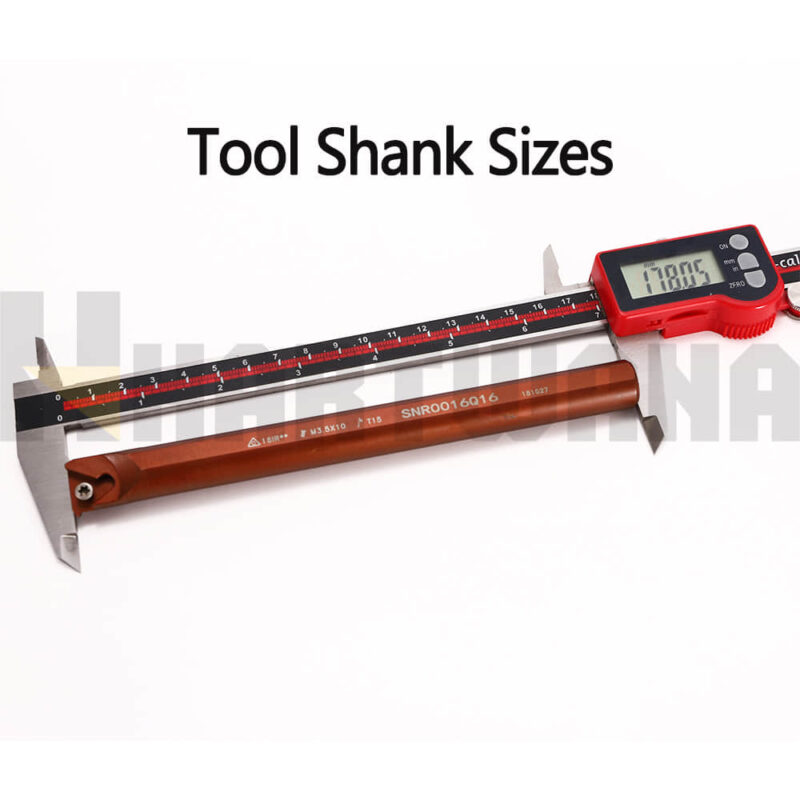 Lathe Internal Threading Boring Holder 5/8" SNR0016Q16 Indexable Inserts 16IRMAG60 10PCS