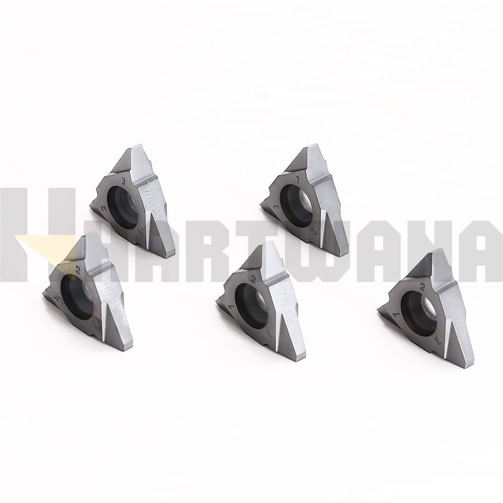 5PCS 27VER3ACME 29 Degrees 3ACME Indexable carbide Threading Inserts For Trapezoidal Threading Turning