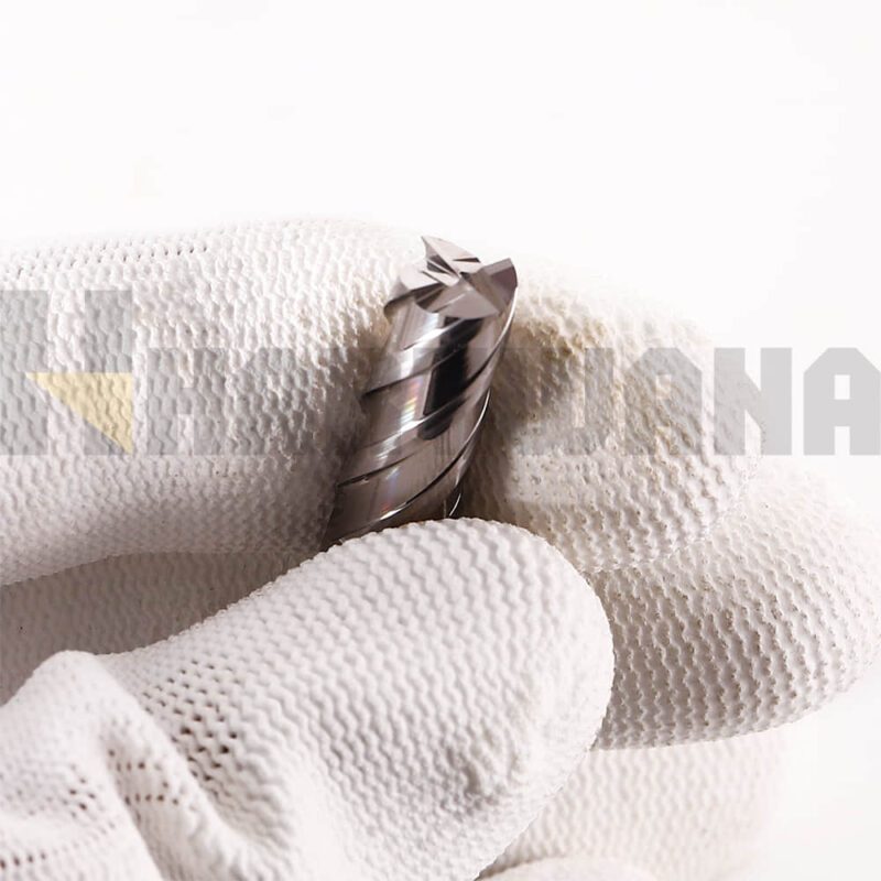 Finishing End Mills 4 Flute 8mm Cermet Mirror Milling 5/16" D8X60X20X4F