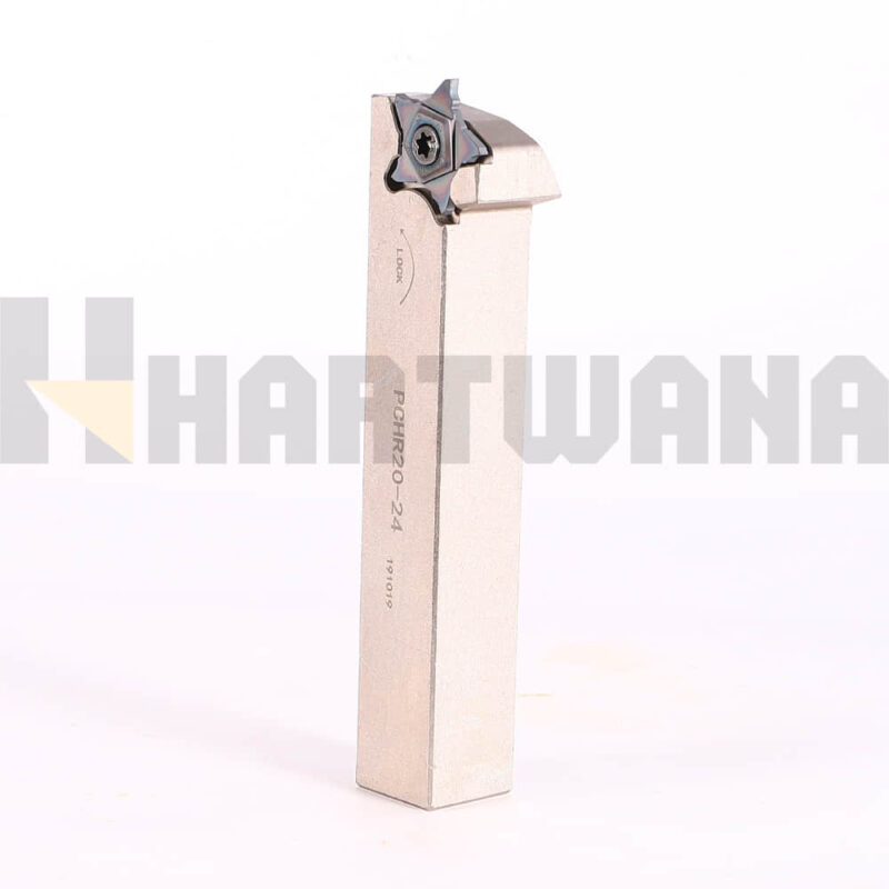 5PCS 24N200P020 Carbide Grooving Inserts Pentagonal 5 Flutes Width 2mm Indexable Lathe Holder PCHR20-24
