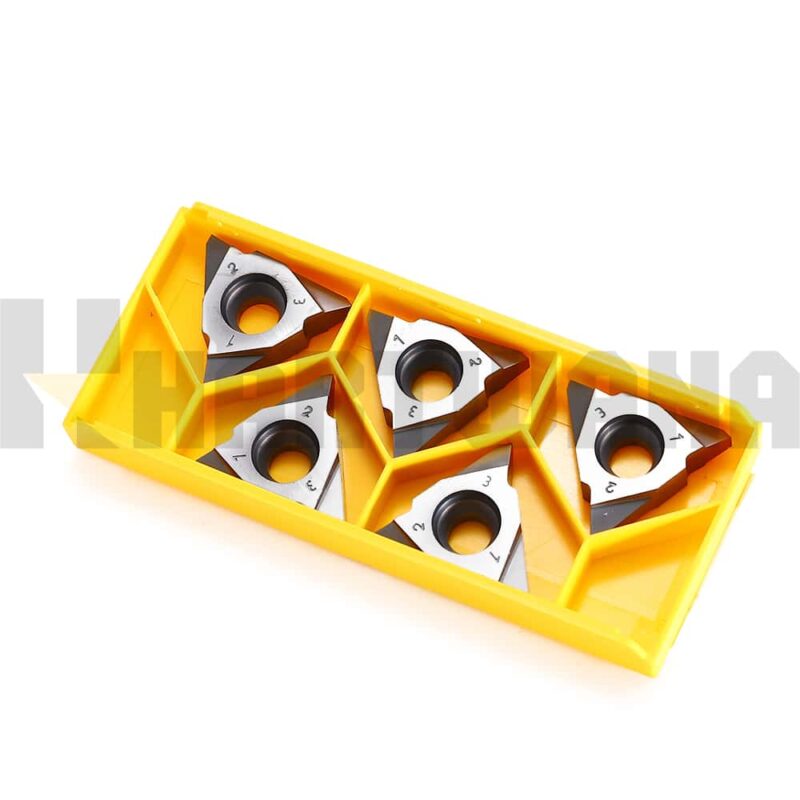 5PCS 27VER3ACME 29 Degrees 3ACME Indexable carbide Threading Inserts For Trapezoidal Threading Turning