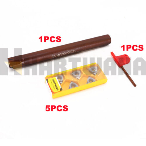 29 Degree 5ACME Carbide Threading InsertsTrapezoid lathe Indexable Internal Threading Holder SVNR0020R22