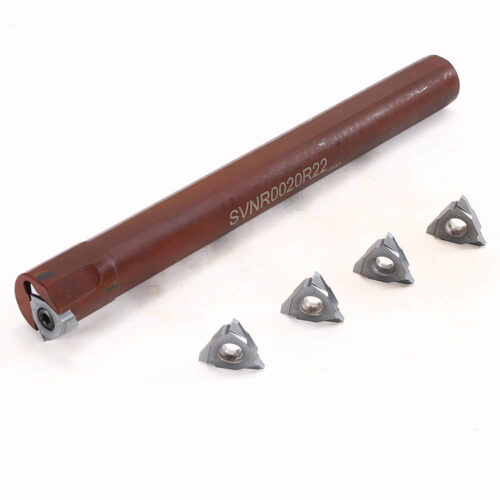 29 Degree 5ACME Carbide Threading InsertsTrapezoid lathe Indexable Internal Threading Holder SVNR0020R22